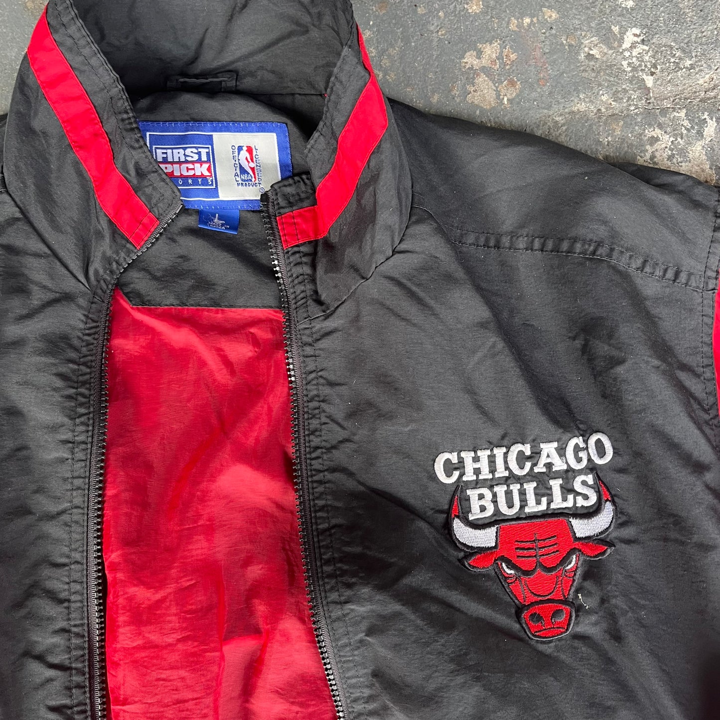 90's Chicago Bulls Track Jacket