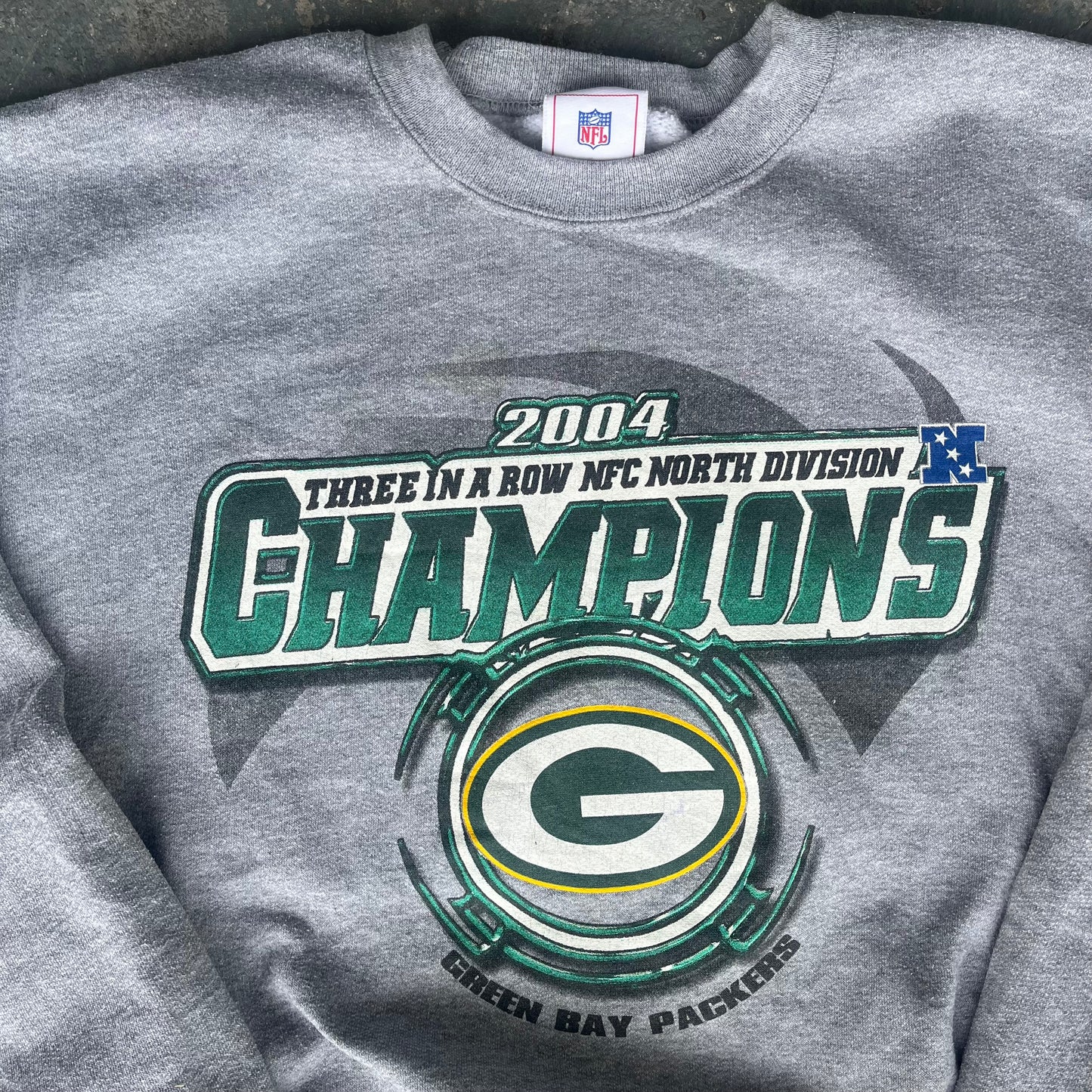 2004 Green Back Packers Sweatshirt