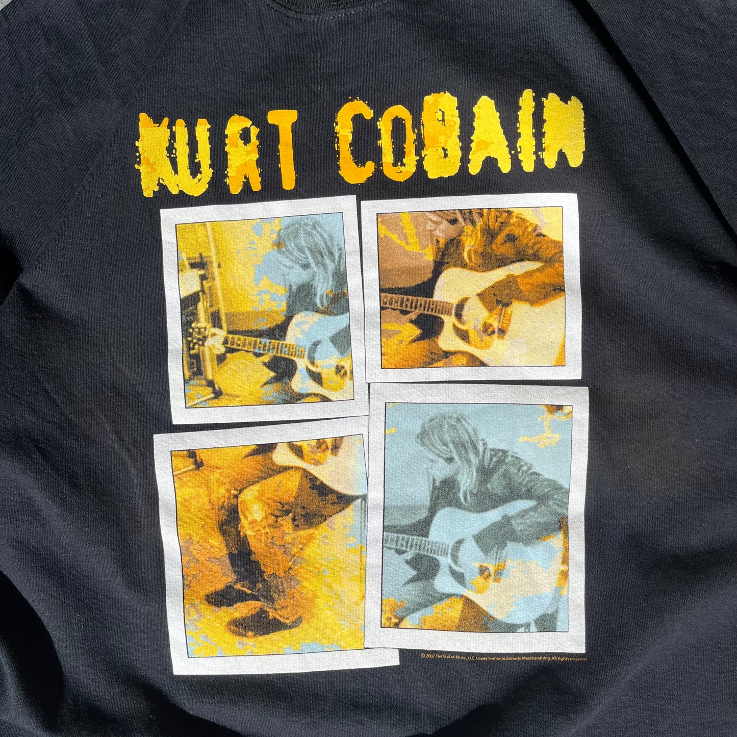 2007 Kurt Cobain Polaroid T-Shirt