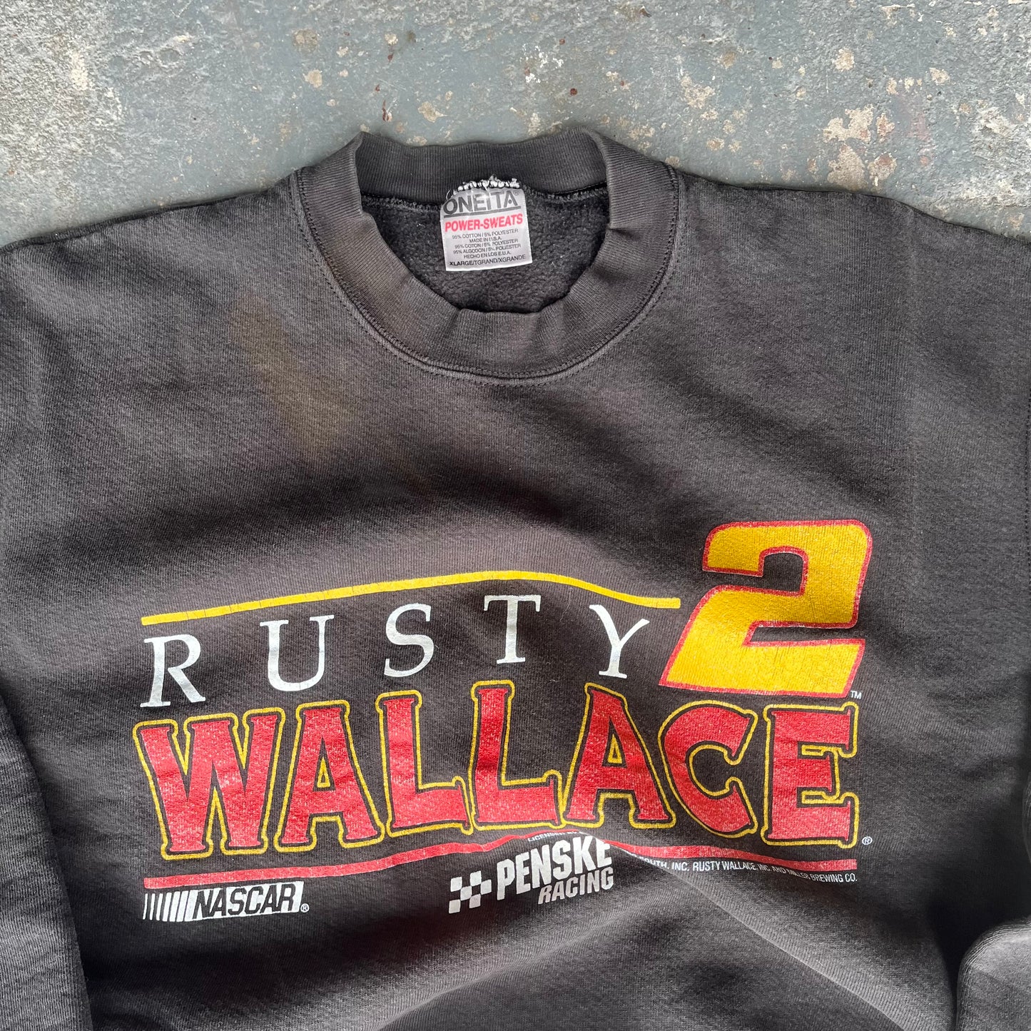 90's Chase Nascar Rusty Wallace 2 Sweatshirt