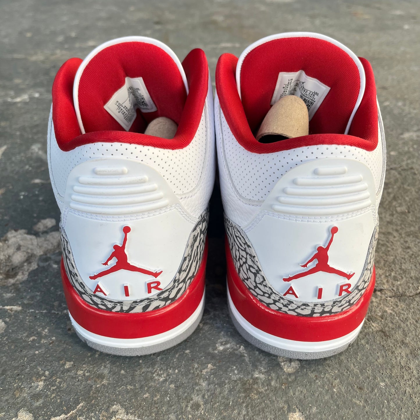 Jordan 3 Cardinal Red