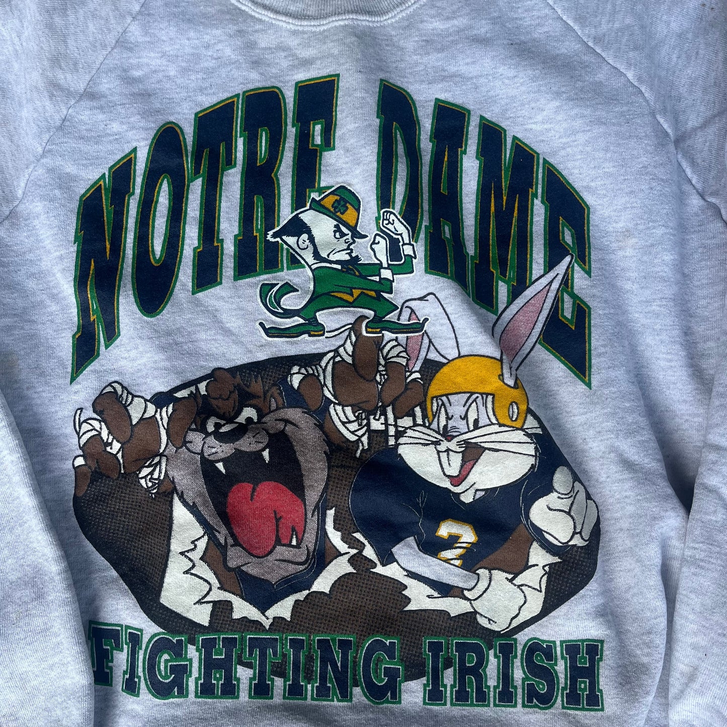 Notre Dame Looney Tunes Sweatshirt