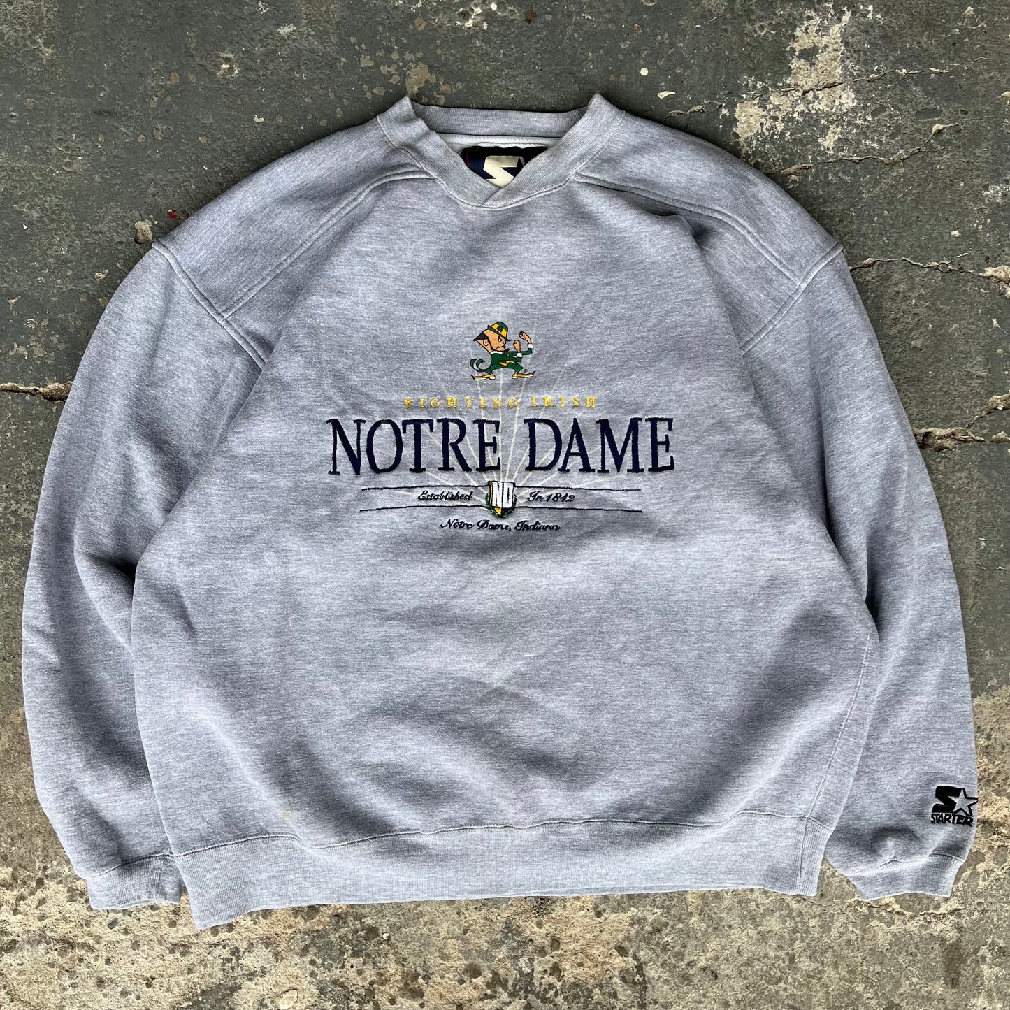 Vintage Notre Dame 90's College Sweatshirt