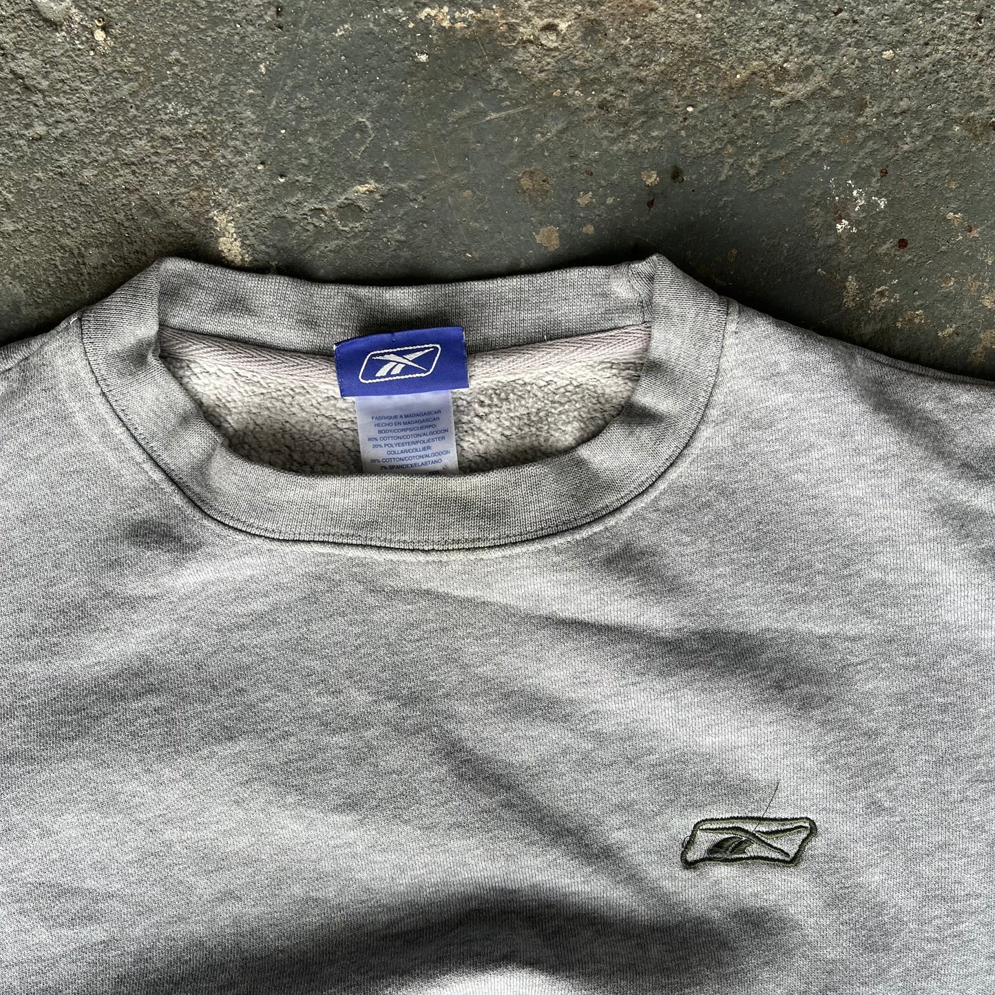 Reebok Khaki Logo Sweatshirt