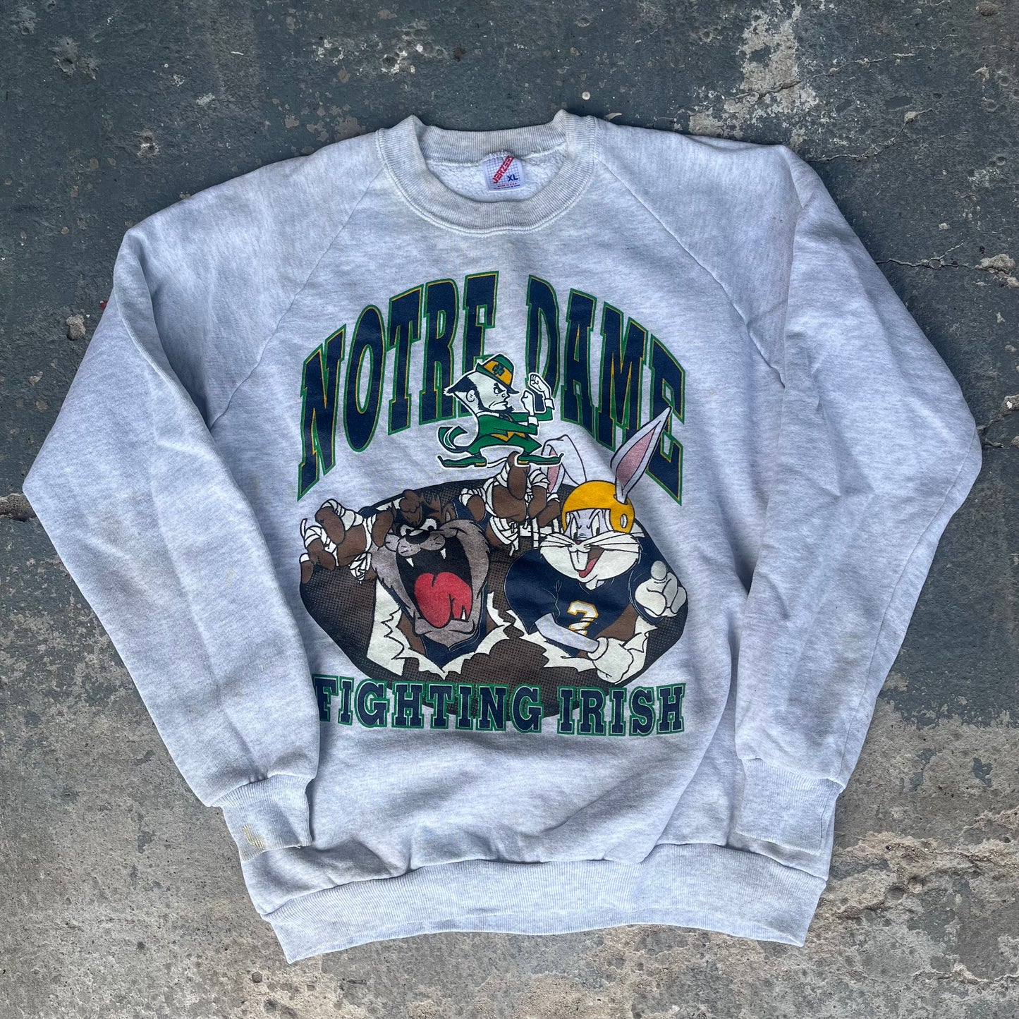 Notre Dame Looney Tunes Sweatshirt