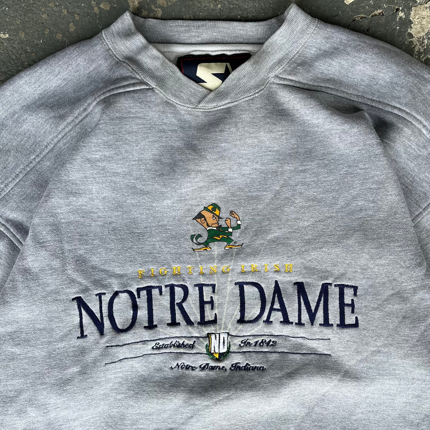 Vintage Notre Dame 90's College Sweatshirt