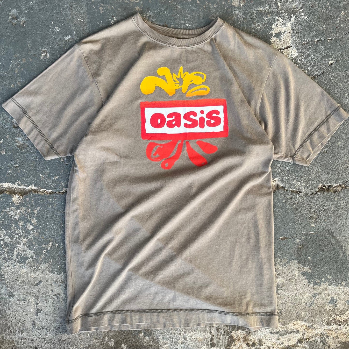 Oasis Winter 2009 European Tour T-Shirt