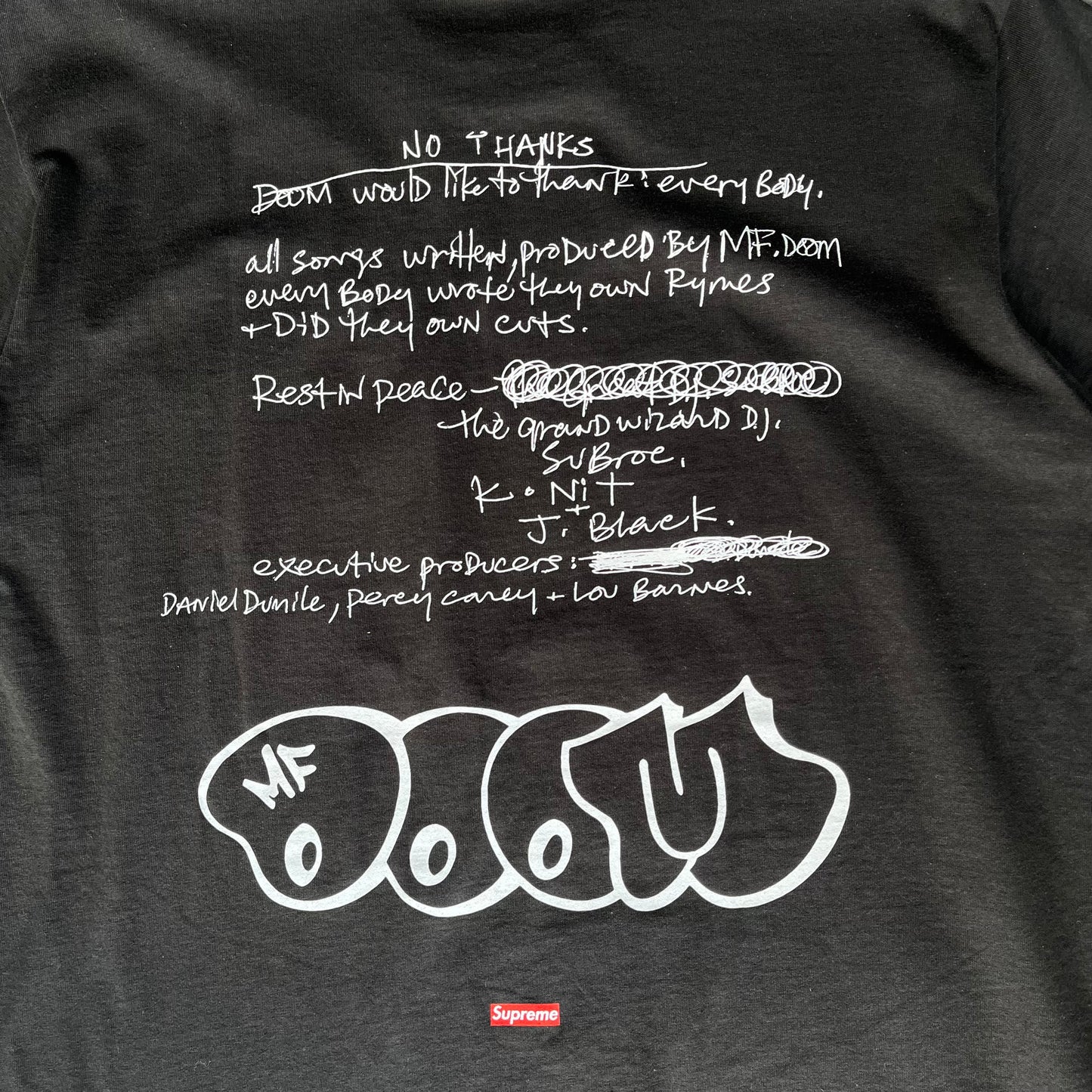 Supreme MF DOOM T-Shirt