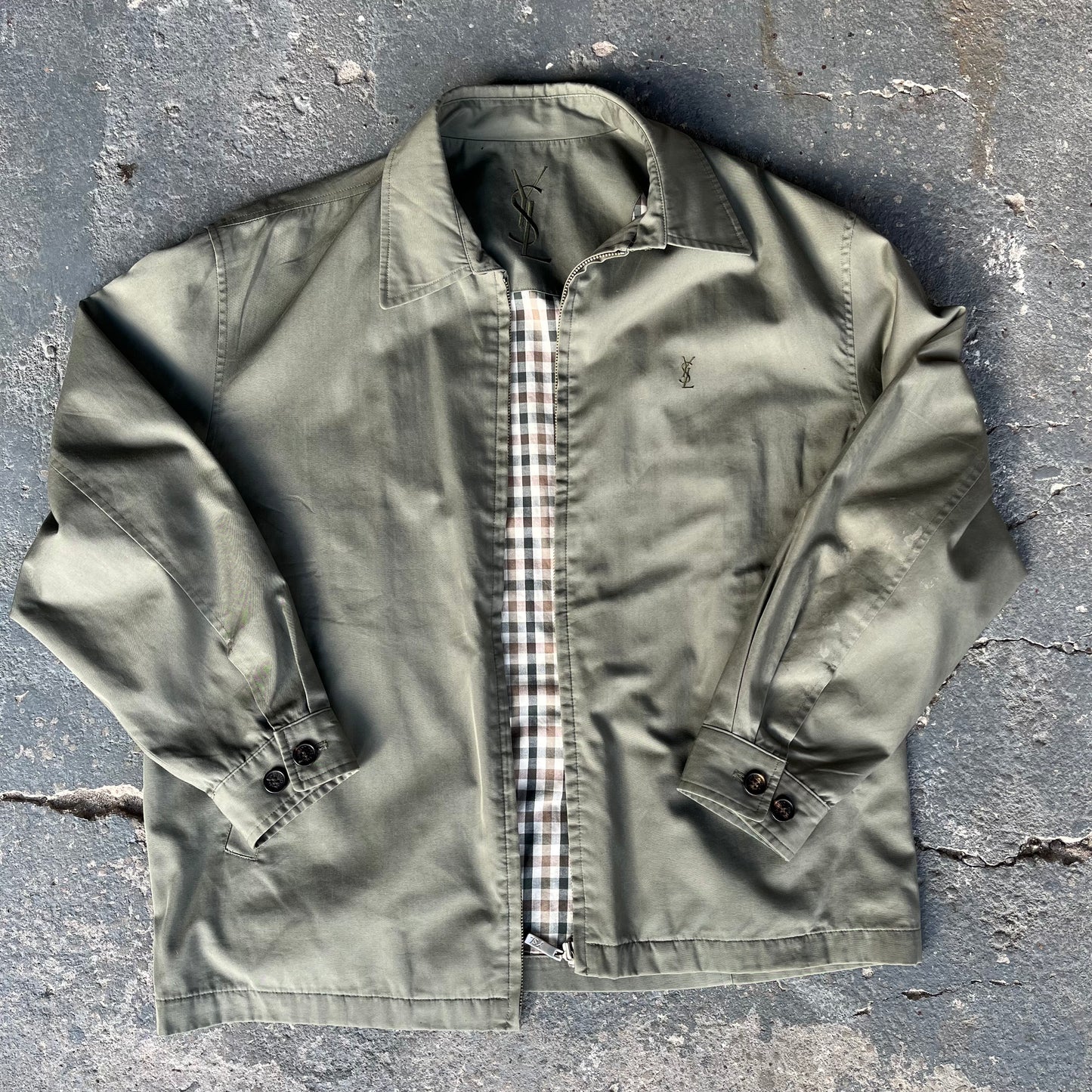 Vintage Yves Saint Laurent Harington Jacket