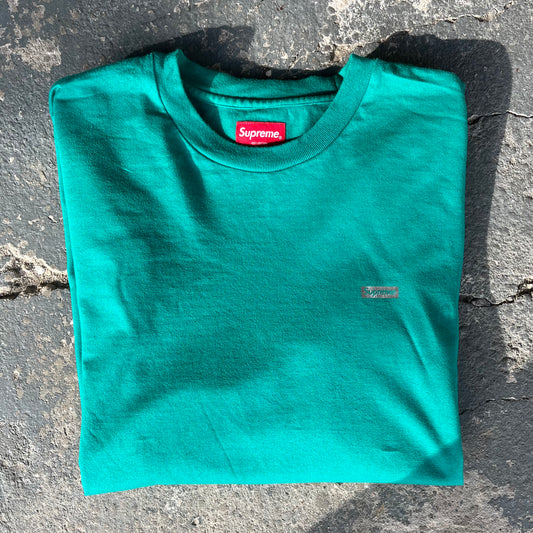 Supreme Small Reflective Long Sleeve Box Logo T-shirt