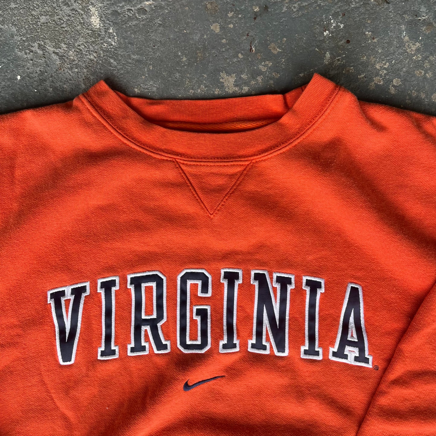 90's Nike Centre Swoosh Virginia College Sweatshirt