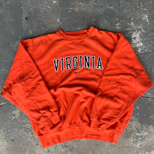90's Nike Centre Swoosh Virginia College Sweatshirt