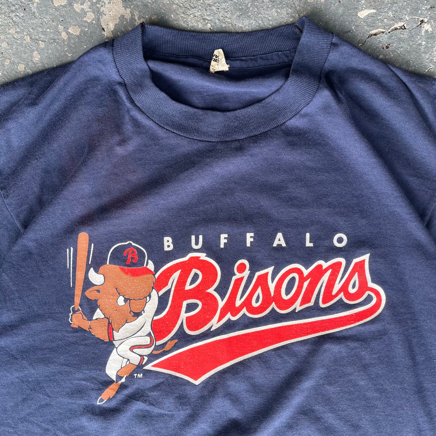 Buffalo Bisons Single Stitch T-Shirt