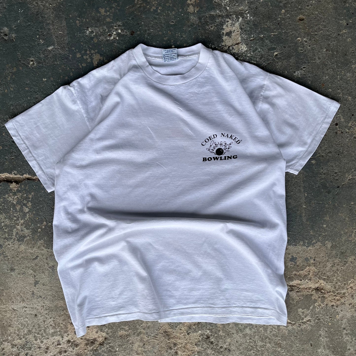 Vintage Coed Naked Bowling T-Shirt