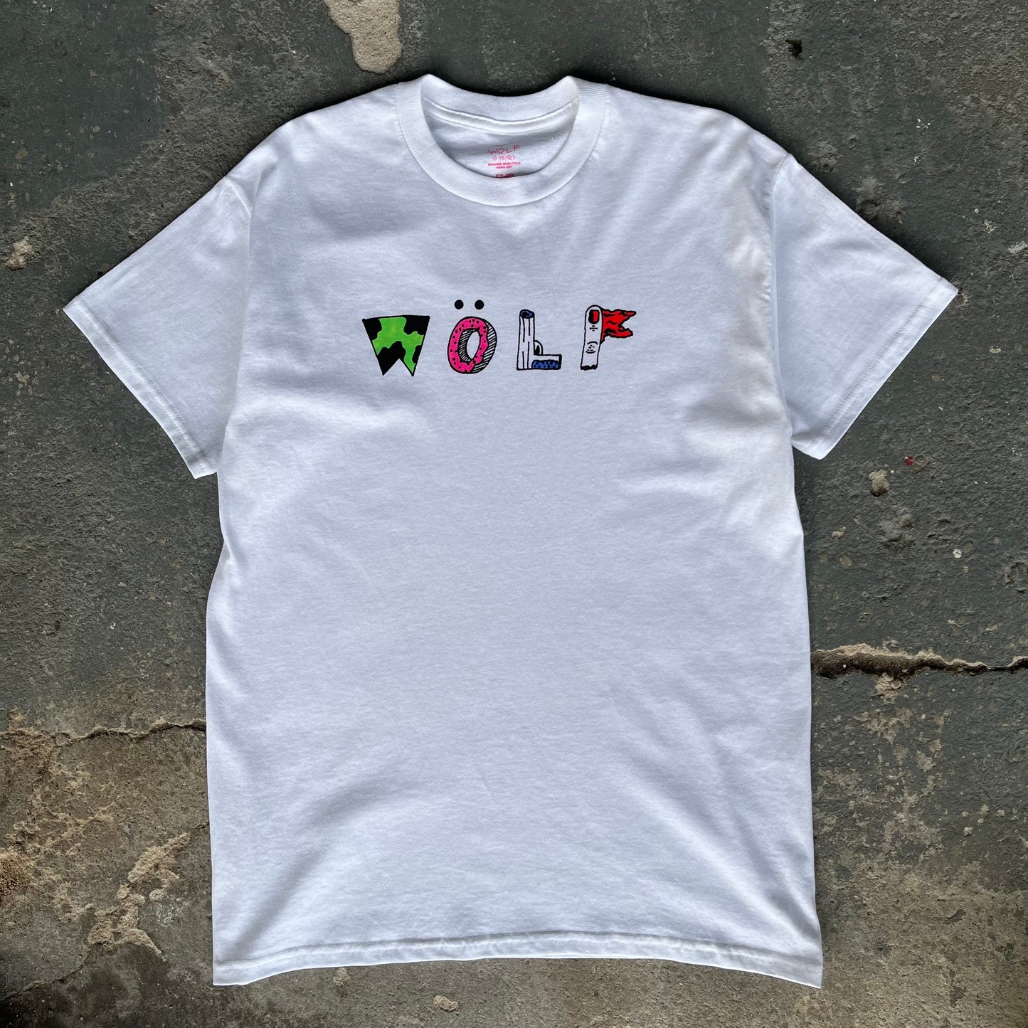 Golf Wang Wolf 10th Anniversary Sketchbook T-Shirt